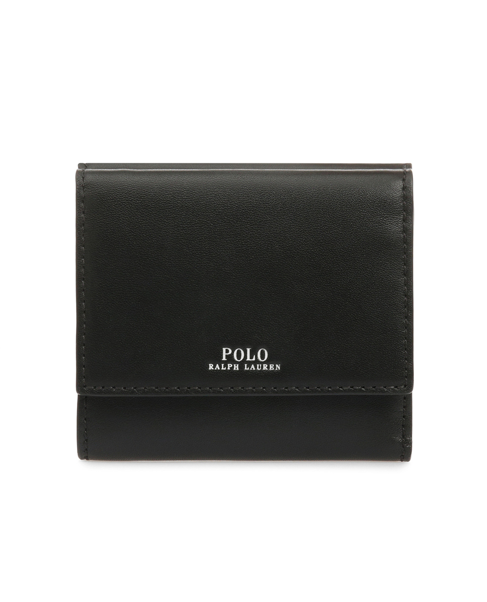 Кожаный кошелек Polo Ralph Lauren 427768726002, черный цвет • Купить в интернет-магазине Kameron