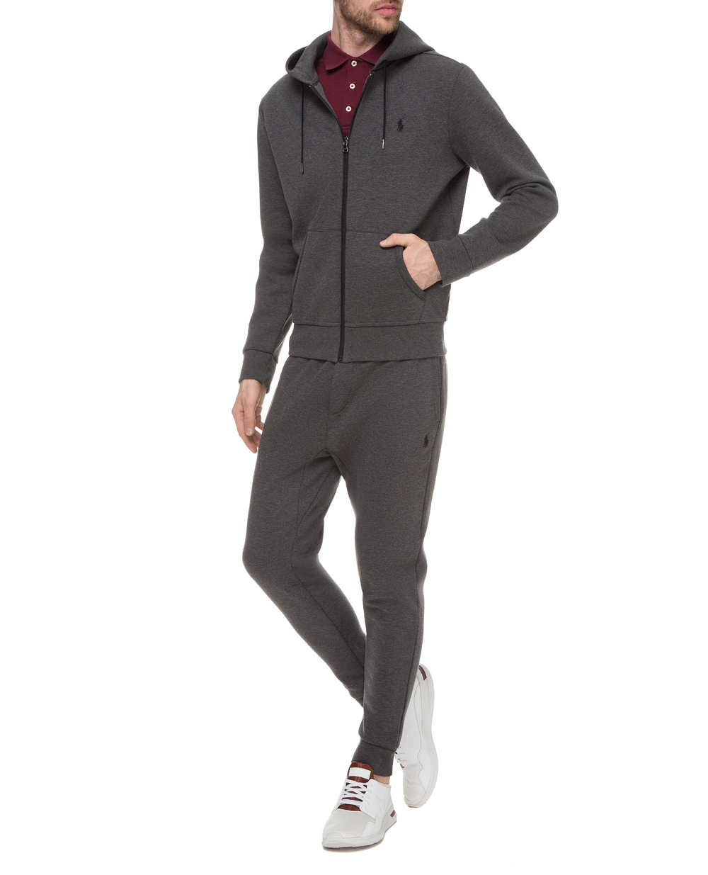 Спортивні брюки Polo Ralph Lauren 710652314022, сірий колір • Купити в інтернет-магазині Kameron
