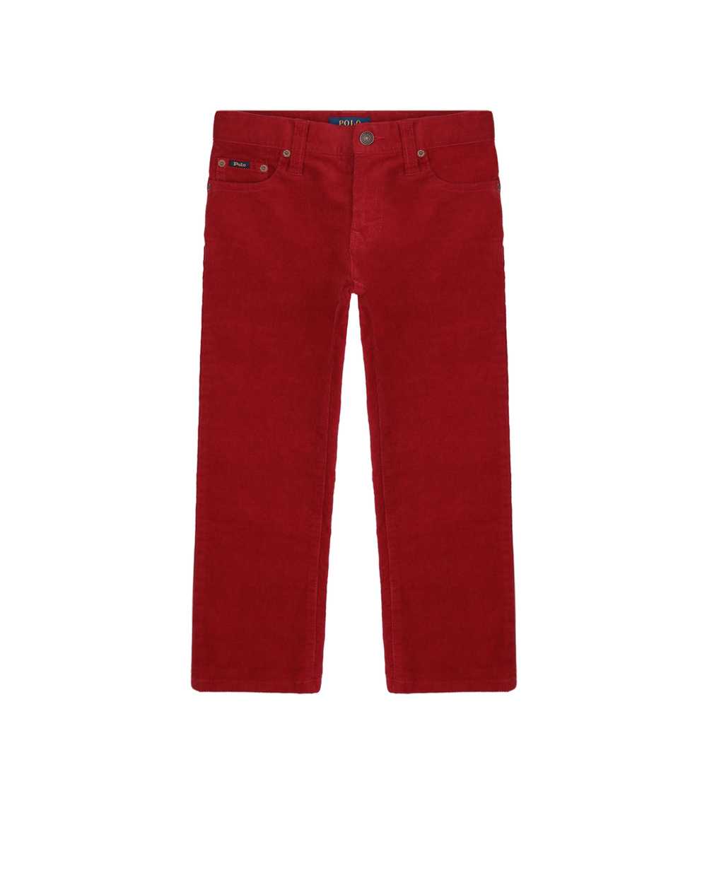 Вельветовые брюки Polo Ralph Lauren Kids 321749111004, красный цвет • Купить в интернет-магазине Kameron