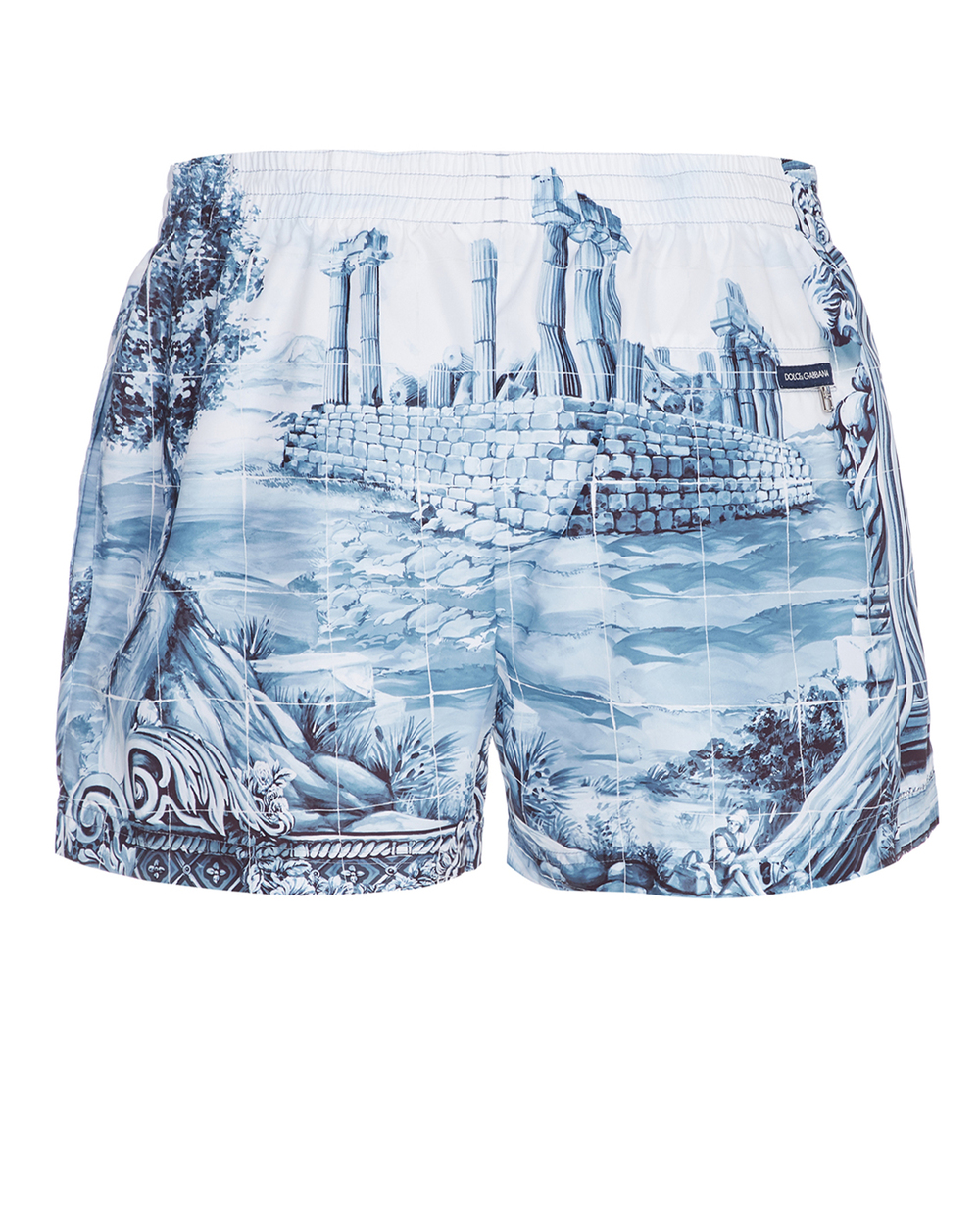 Плавательные шорты Dolce&Gabbana M4A06T-FHMCI, голубой цвет • Купить в интернет-магазине Kameron