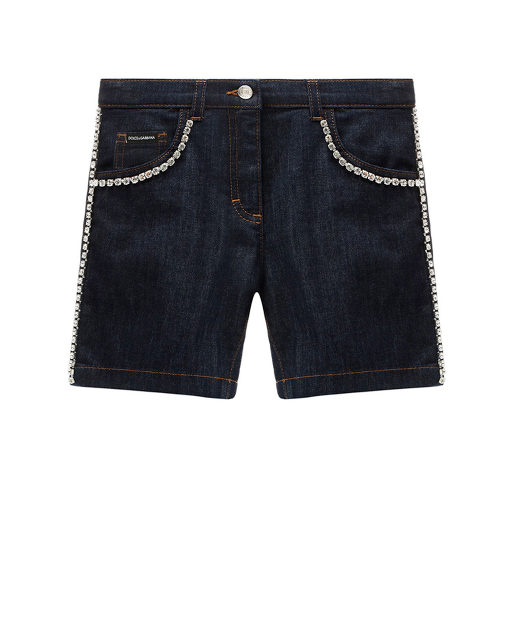 Джинсовые шорты Dolce&Gabbana Kids L52Q49-LD888-B, синий цвет • Купить в интернет-магазине Kameron
