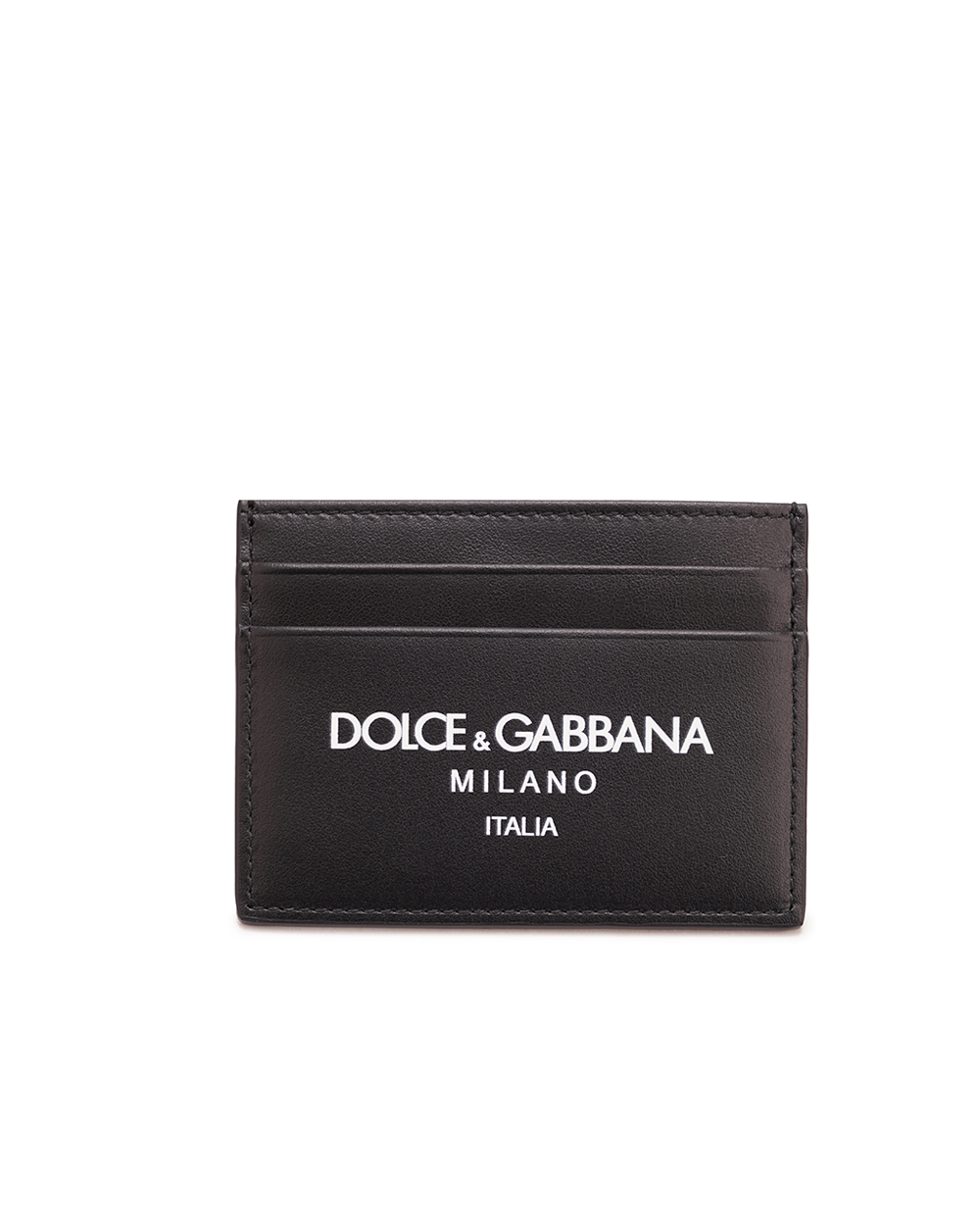 Кожаная визитница Dolce&Gabbana BP0330-AN244, черный цвет • Купить в интернет-магазине Kameron