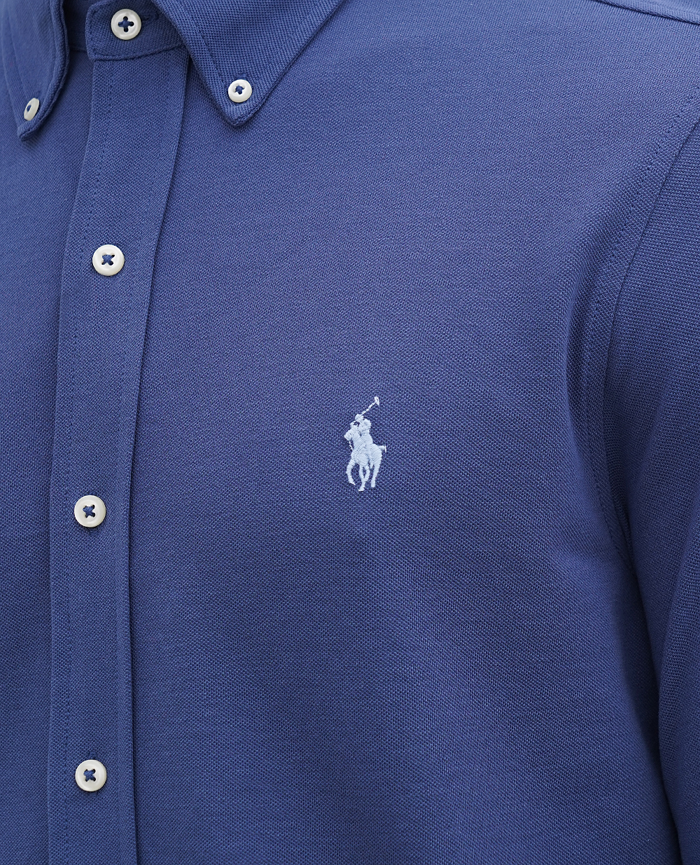 Рубашка Polo Ralph Lauren 710654408116, синий цвет • Купить в интернет-магазине Kameron