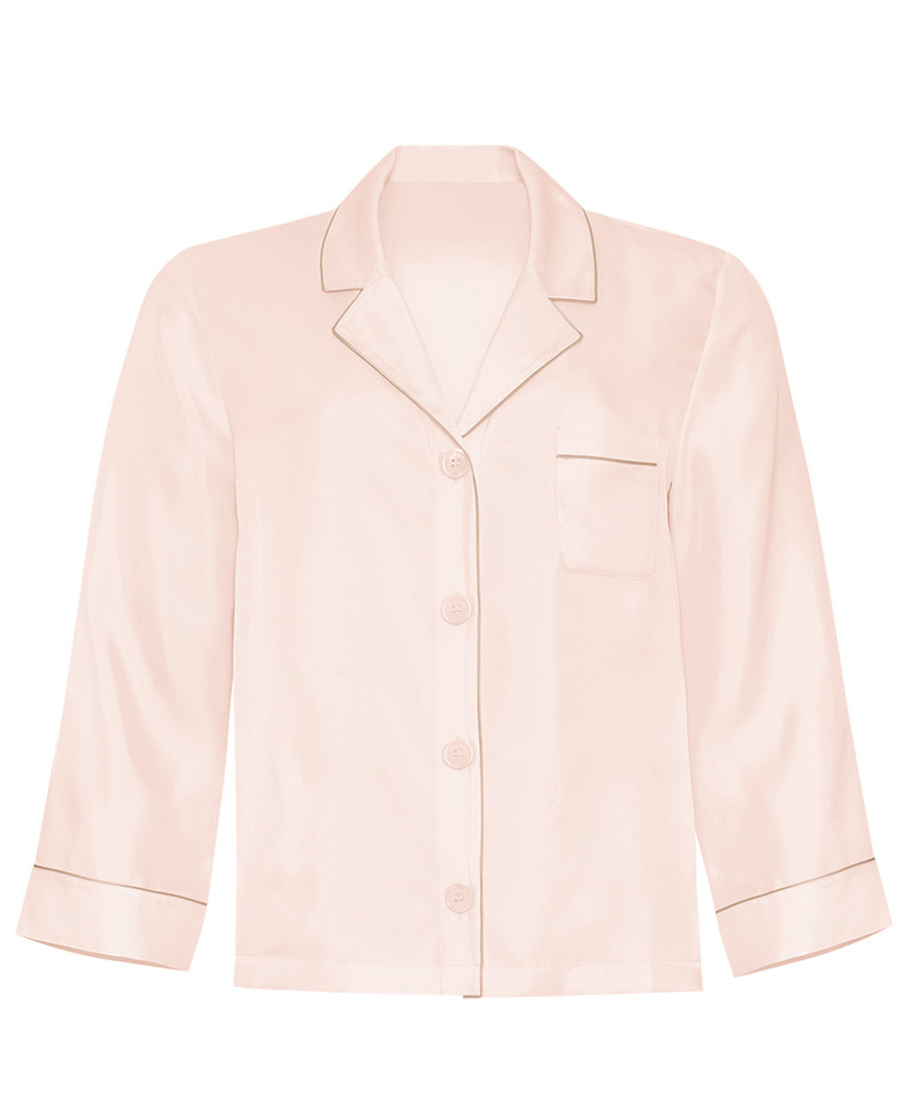 Шелковая рубашка FRANCES ERES 272005, розовый цвет • Купить в интернет-магазине Kameron