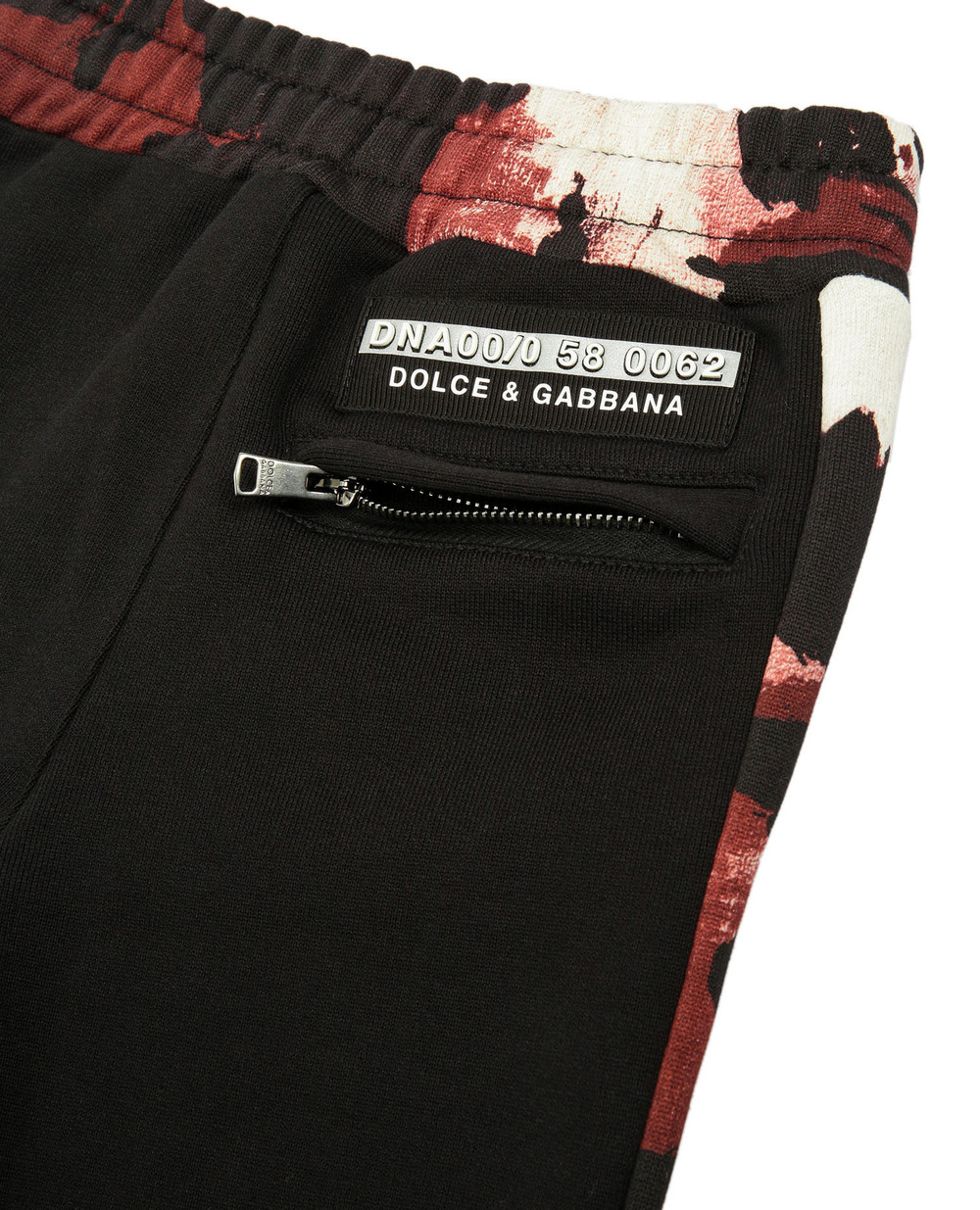 Спортивные брюки Dolce&Gabbana Kids L4JPCT-G7YKP-S, черный цвет • Купить в интернет-магазине Kameron