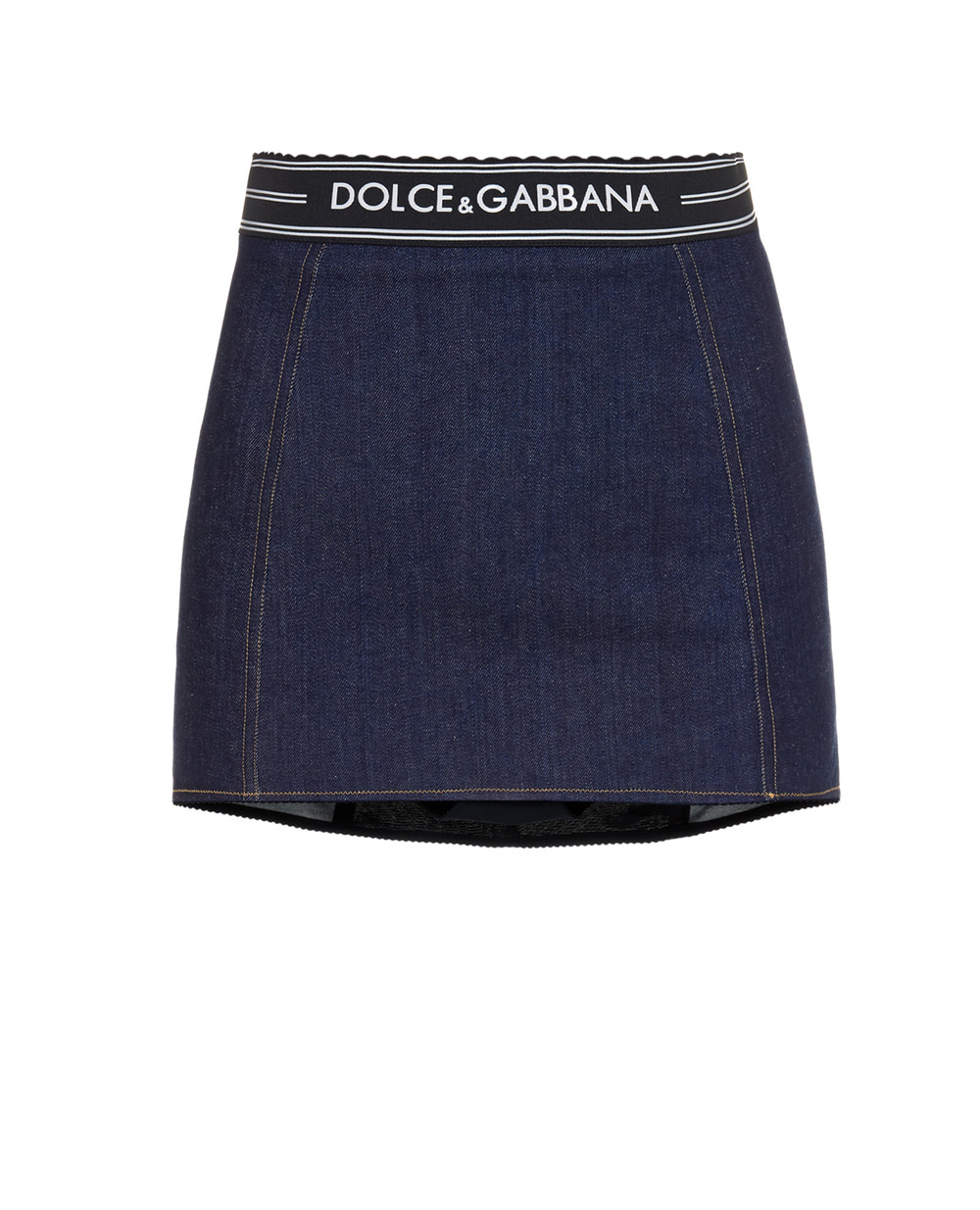 Джинсовая юбка Dolce&Gabbana F4AMWD-G898Z, синий цвет • Купить в интернет-магазине Kameron