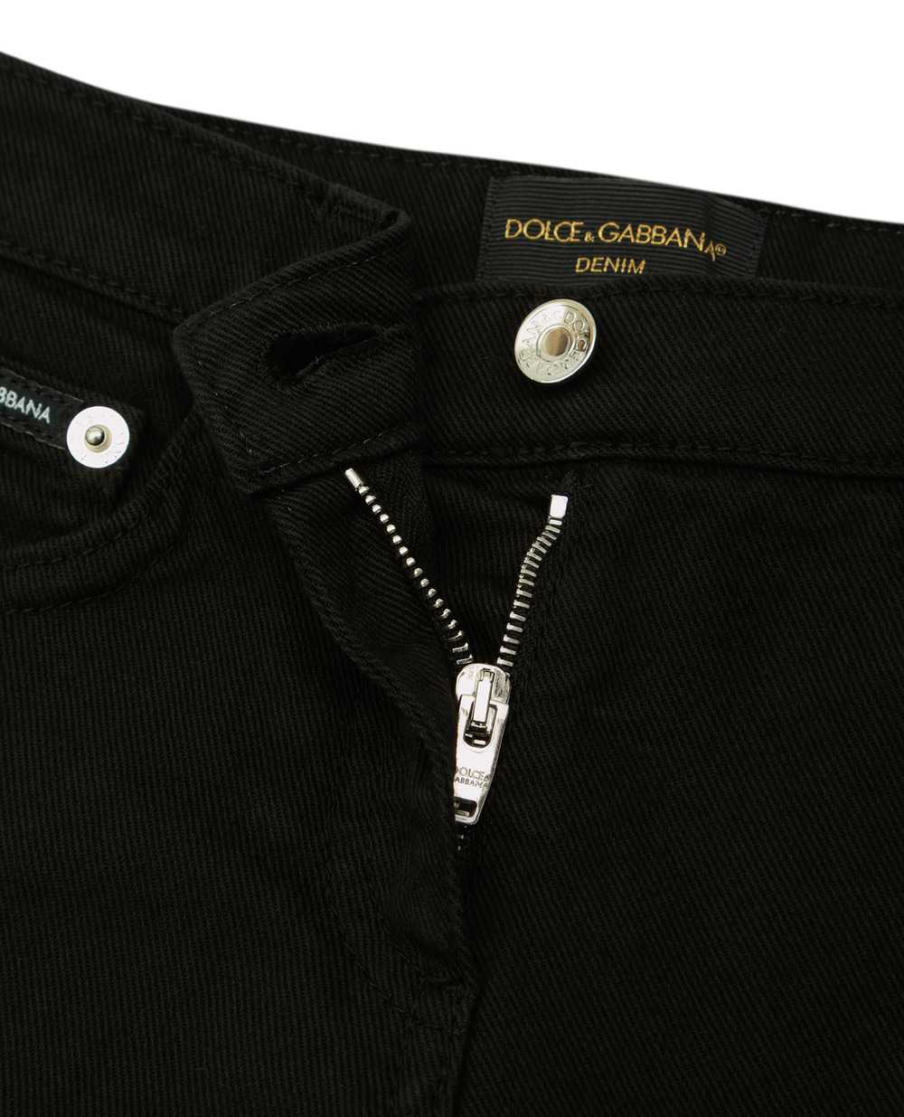 Джинси Dolce&Gabbana Kids L51F51-LY049-B, чорний колір • Купити в інтернет-магазині Kameron