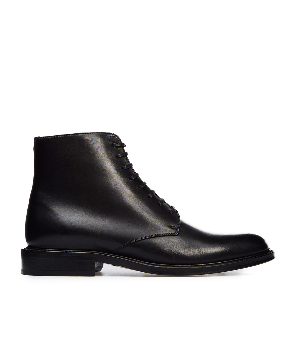 Шкіряні черевики Army Saint Laurent 632407-1YL00, чорний колір • Купити в інтернет-магазині Kameron
