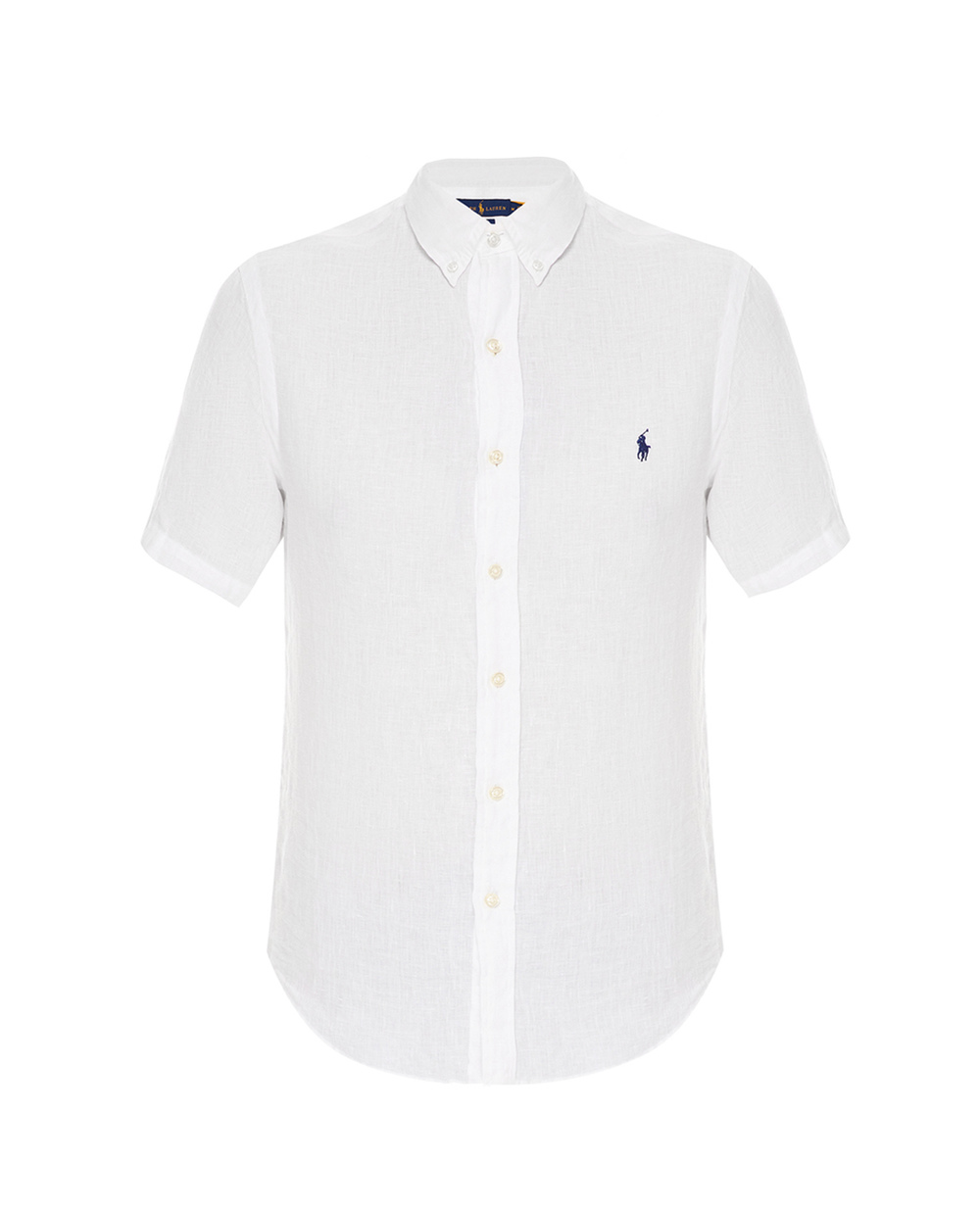 Льняная рубашка Polo Ralph Lauren 710795453008, белый цвет • Купить в интернет-магазине Kameron
