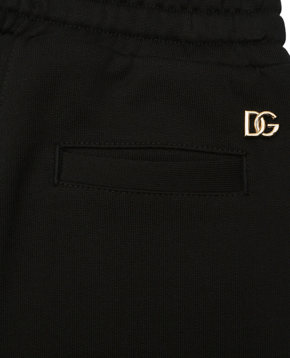Спортивные брюки Dolce&Gabbana Kids L5JP7T-G7BDM-B, черный цвет • Купить в интернет-магазине Kameron