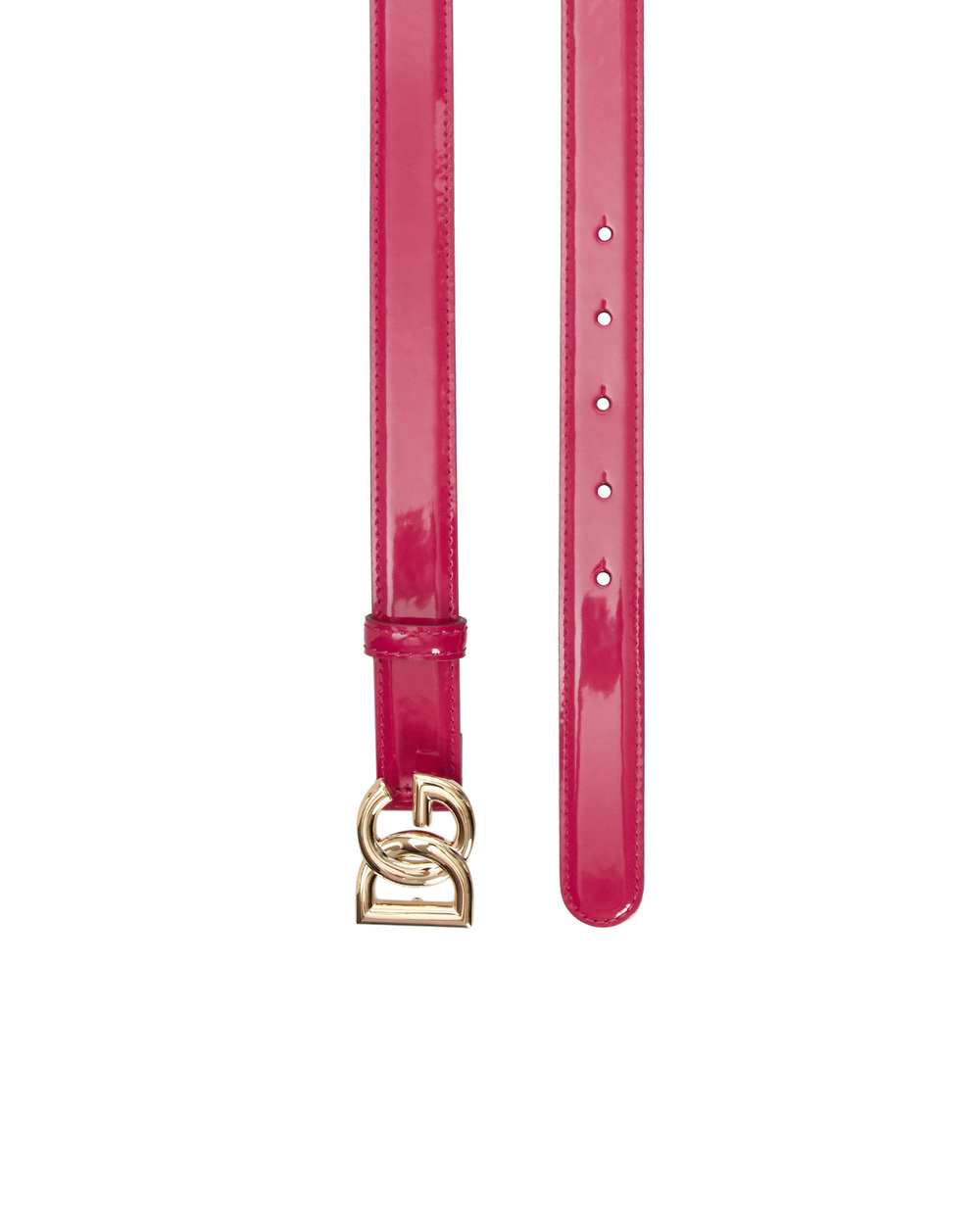 Кожаный ремень Dolce&Gabbana BE1447-A1037, малиновый цвет • Купить в интернет-магазине Kameron