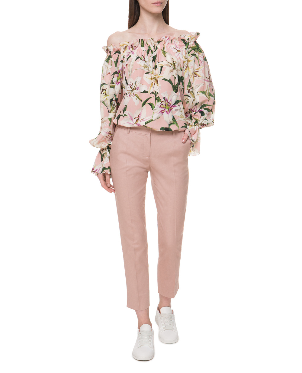 Штани Kate Dolce&Gabbana FTAGNT-FUFGD, рожевий колір • Купити в інтернет-магазині Kameron