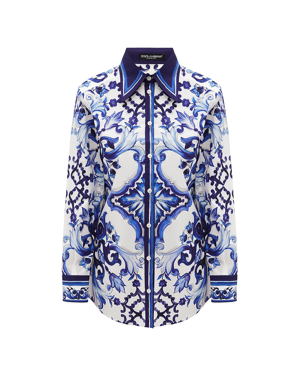 Рубашка Dolce&Gabbana F5J51T-HH5AW, белый цвет • Купить в интернет-магазине Kameron