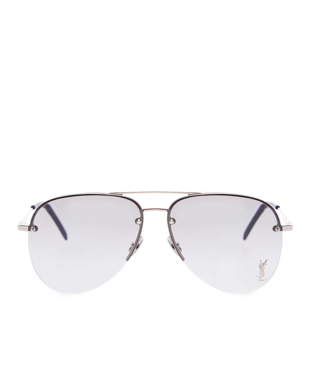 Сонцезахисні окуляри Saint Laurent SL CLASSIC 11 M-005, сірий колір • Купити в інтернет-магазині Kameron