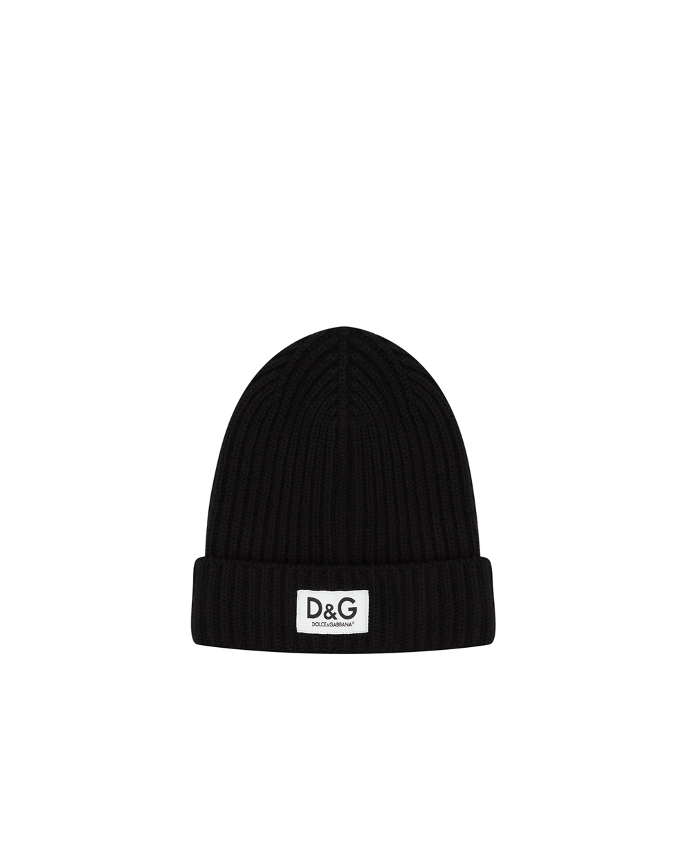 Вовняна шапка Dolce&Gabbana LBKH69-JBVJ1, чорний колір • Купити в інтернет-магазині Kameron