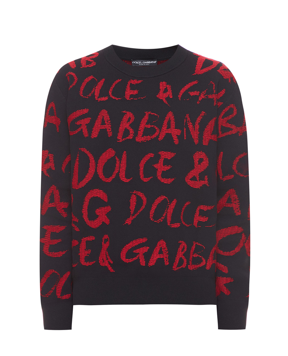Джемпер Dolce&Gabbana GXI17T-JCMV1, чорний колір • Купити в інтернет-магазині Kameron