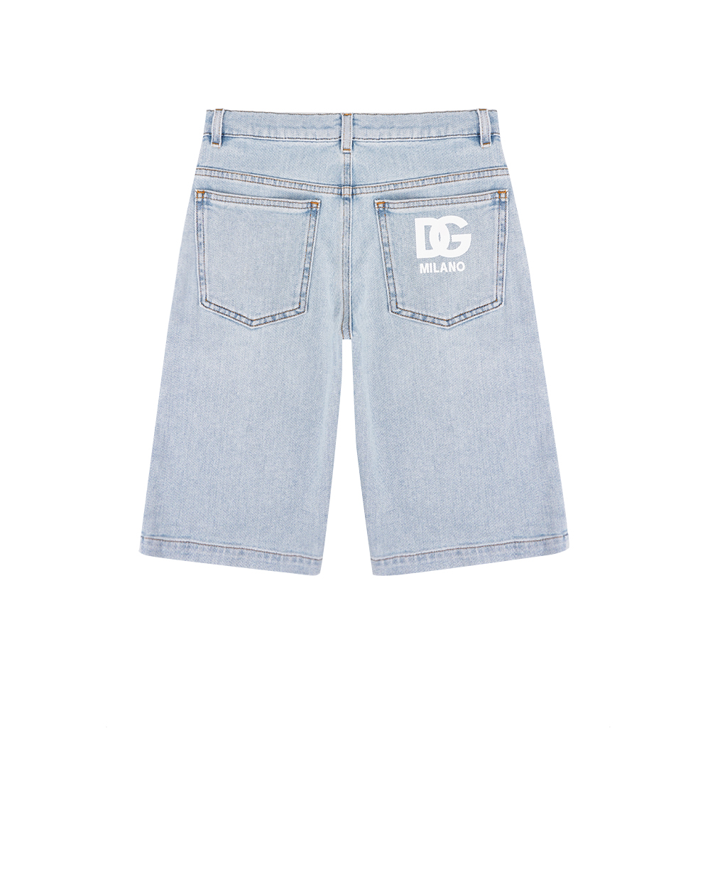 Дитячі шорти Dolce&Gabbana Kids L42Q96-LDC13-B, блакитний колір • Купити в інтернет-магазині Kameron