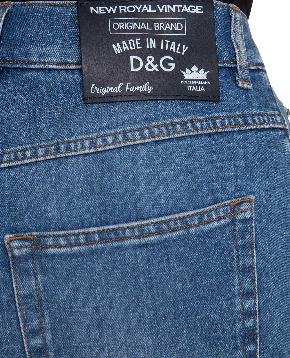 Джинсовые шорты Dolce&Gabbana FTBQ9D-G899O, синий цвет • Купить в интернет-магазине Kameron