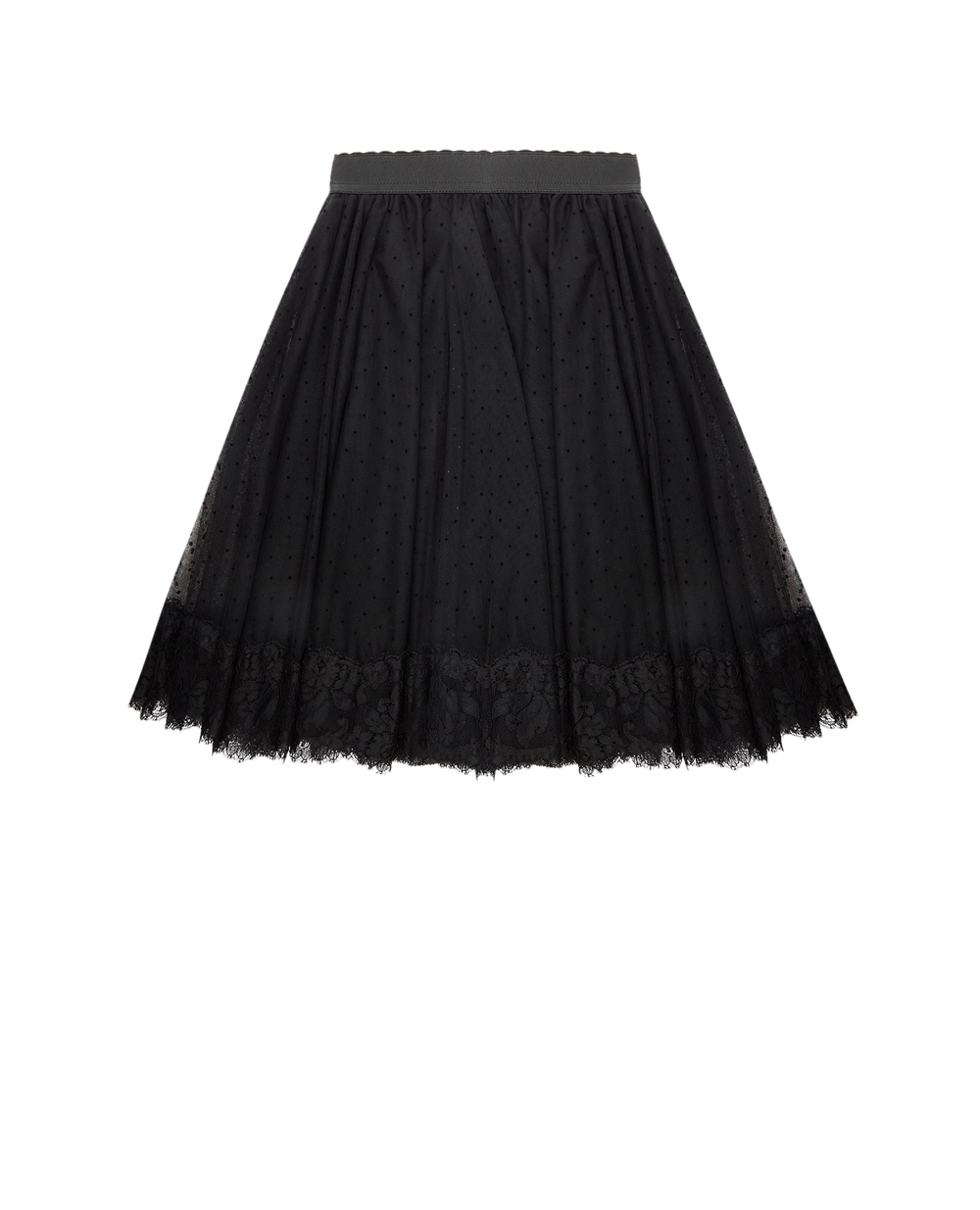 Спідниця Dolce&Gabbana Kids L52I96-HLMT6-B-, чорний колір • Купити в інтернет-магазині Kameron