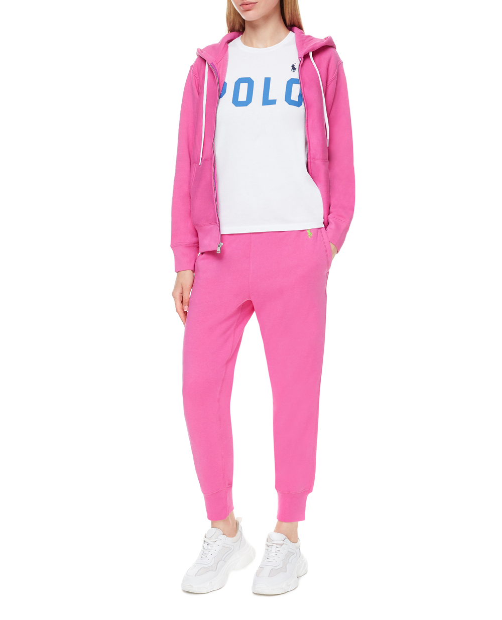 Спортивні брюки Polo Ralph Lauren 211780215015, рожевий колір • Купити в інтернет-магазині Kameron