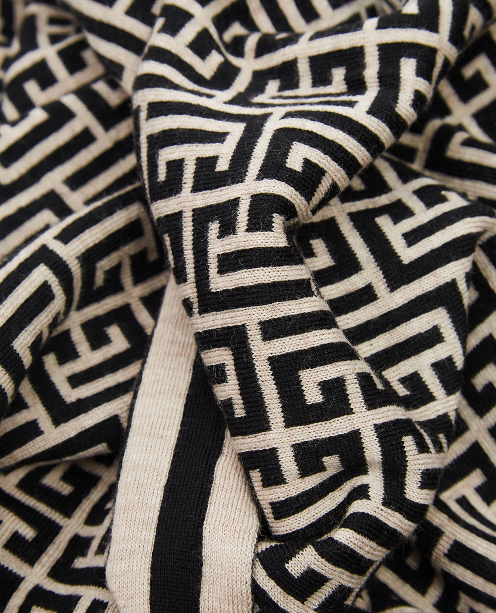 Вовняний шарф Balmain WF1XG000K297, різнокольоровий колір • Купити в інтернет-магазині Kameron