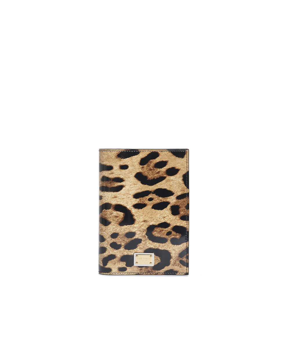 Кожаная обложка для документов Dolce&Gabbana BI2215-AM568, коричневый цвет • Купить в интернет-магазине Kameron