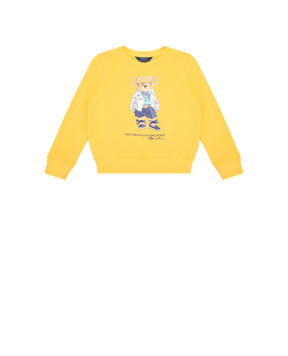 Дитячий світшот Polo Bear Polo Ralph Lauren Kids 310926017001, жовтий колір • Купити в інтернет-магазині Kameron