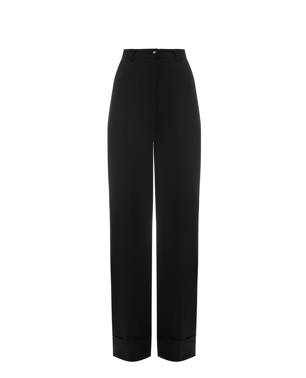 Вовняні штани Dolce&Gabbana FTBM0T-FUBAJ, чорний колір • Купити в інтернет-магазині Kameron