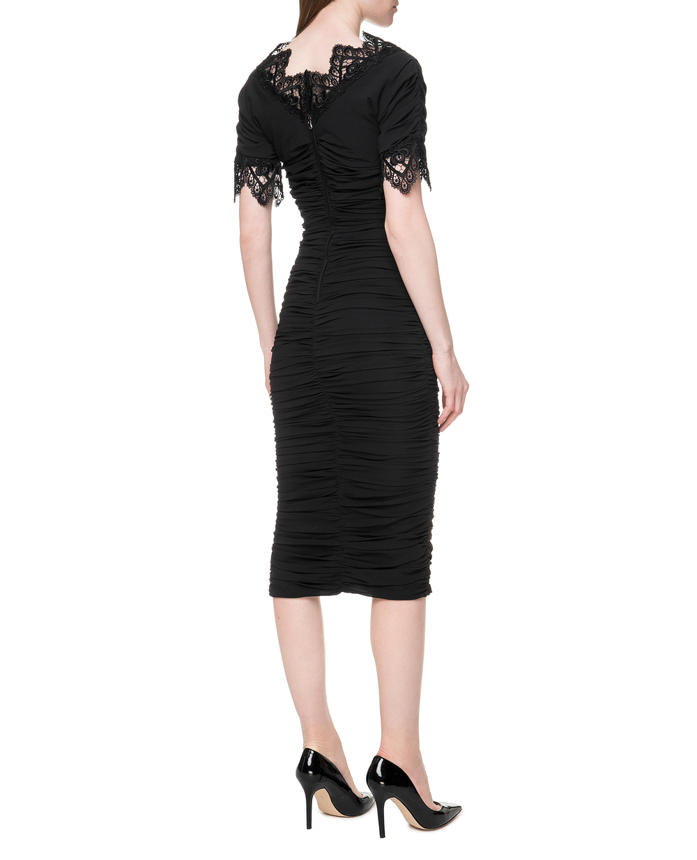 Платье Dolce&Gabbana F6A4QT-FUABH, черный цвет • Купить в интернет-магазине Kameron