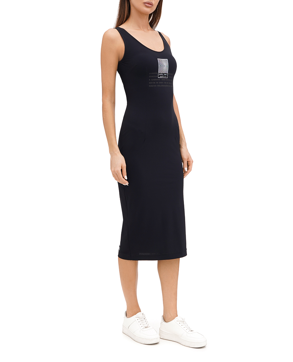 Платье DGVIB3 Dolce&Gabbana F6DKBT-GDB5C, черный цвет • Купить в интернет-магазине Kameron