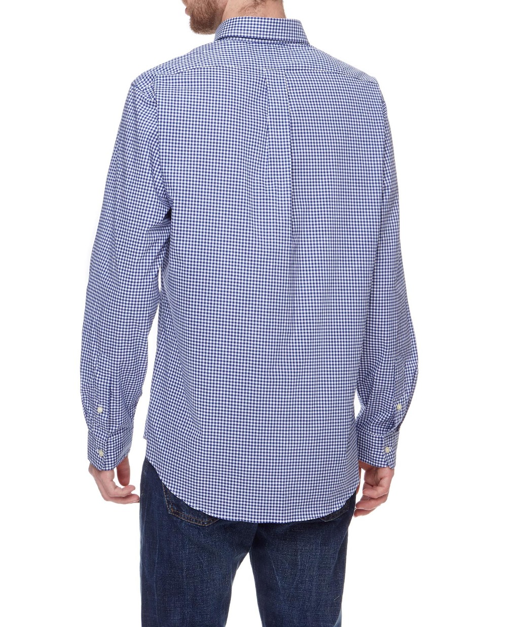 Рубашка Polo Ralph Lauren 710798110004, синий цвет • Купить в интернет-магазине Kameron