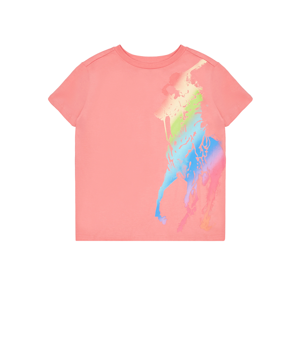 Дитяча футболка Polo Ralph Lauren Kids 312841390001, рожевий колір • Купити в інтернет-магазині Kameron