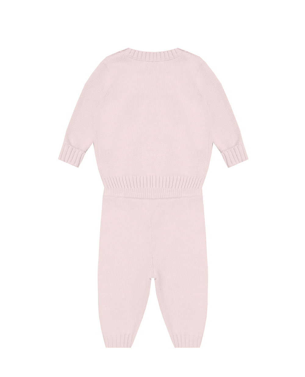 Костюм (свитер, брюки) Polo Ralph Lauren Kids 320835124002, розовый цвет • Купить в интернет-магазине Kameron