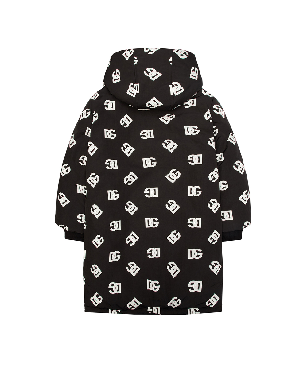 Детская куртка Dolce&Gabbana Kids L5JBM7-G7F9S-B, черный цвет • Купить в интернет-магазине Kameron