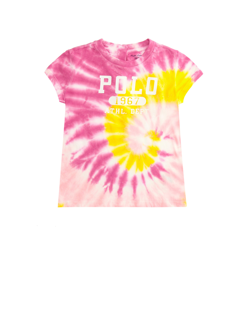 Дитяча футболка Polo Ralph Lauren Kids 310803031001, рожевий колір • Купити в інтернет-магазині Kameron