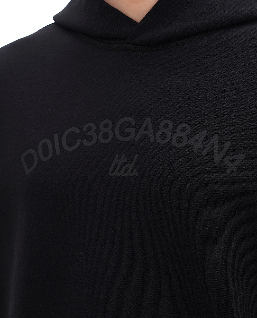 Худі Dolce&Gabbana G9AKAT-HU7PP, чорний колір • Купити в інтернет-магазині Kameron