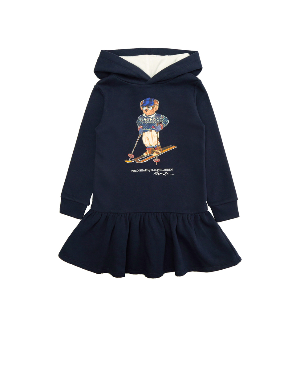 Детское платье Polo Ralph Lauren Kids 311853318001, синий цвет • Купить в интернет-магазине Kameron