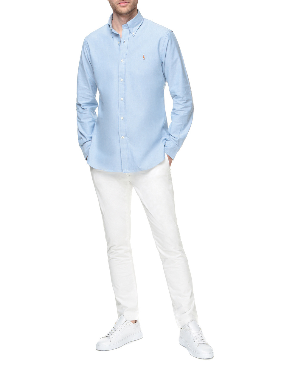 Брюки Polo Ralph Lauren 710856719006, белый цвет • Купить в интернет-магазине Kameron