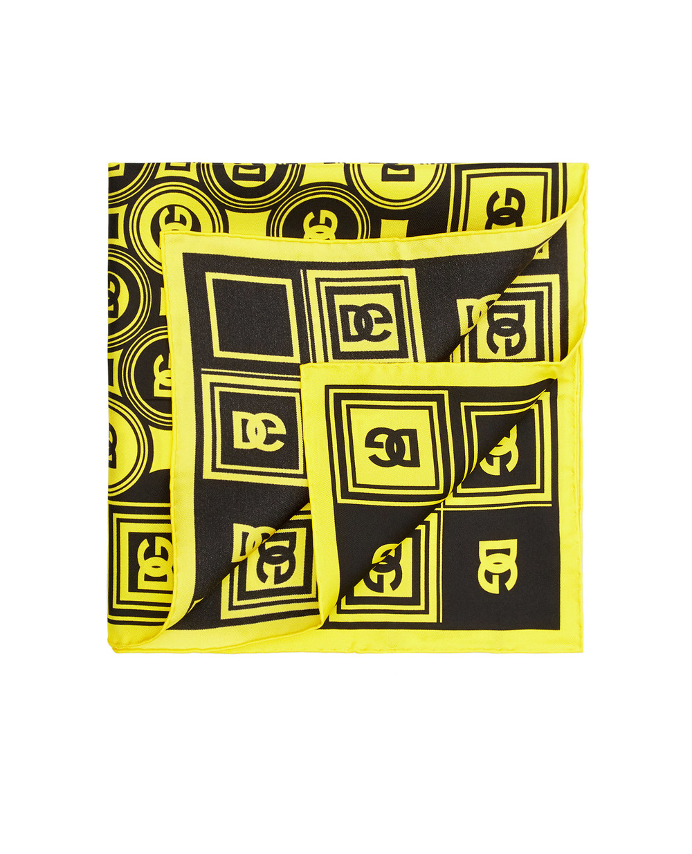 Шелковый платок Dolce&Gabbana FN093R-G0XCJ, разноцветный цвет • Купить в интернет-магазине Kameron