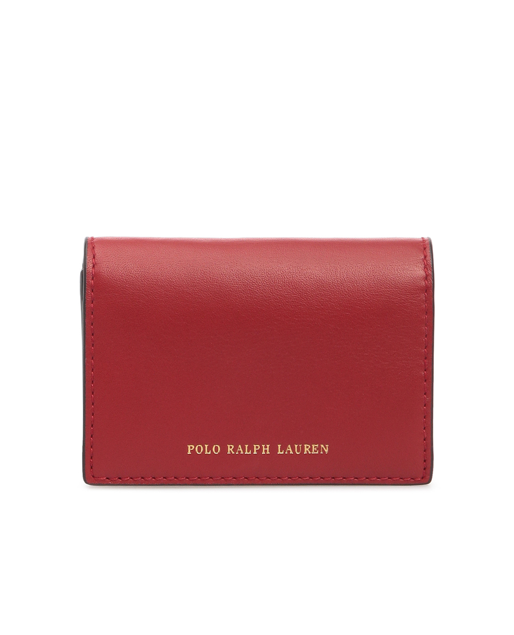 Кожаный кошелек Polo Ralph Lauren 427725119007, красный цвет • Купить в интернет-магазине Kameron