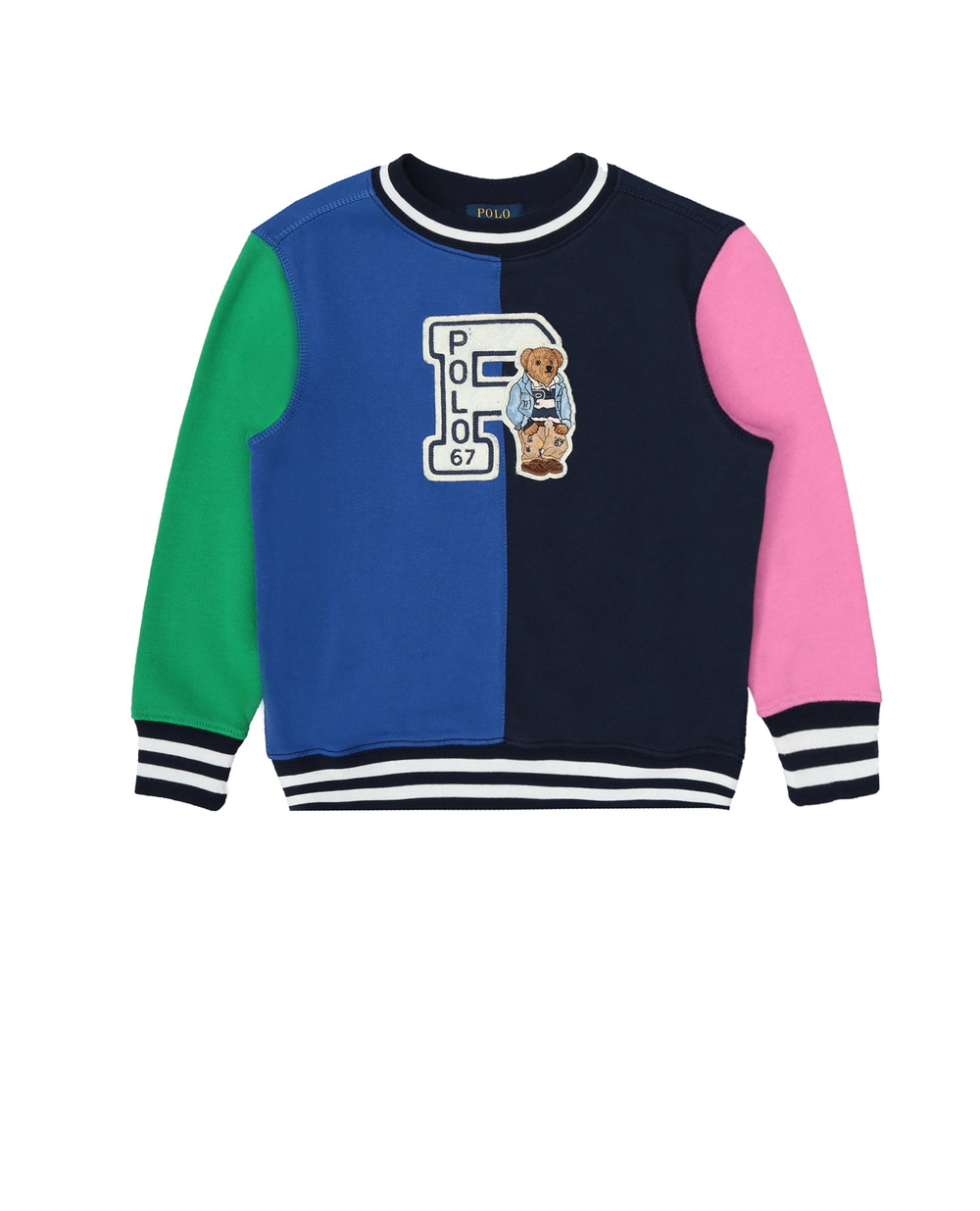 Свитшот Polo Ralph Lauren Kids 321785947001, разноцветный цвет • Купить в интернет-магазине Kameron