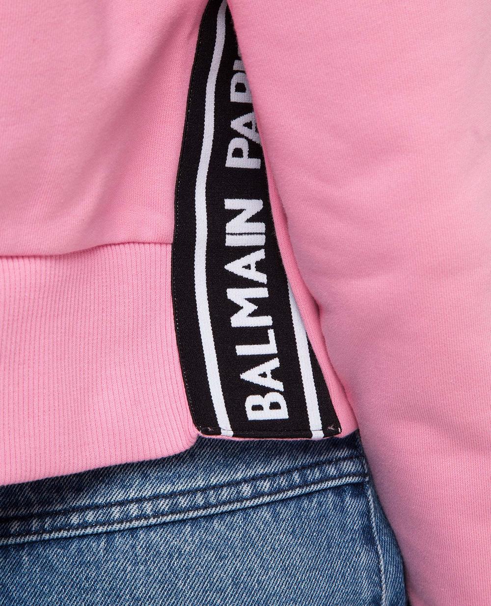 Худи Balmain TF03792I419, розовый цвет • Купить в интернет-магазине Kameron