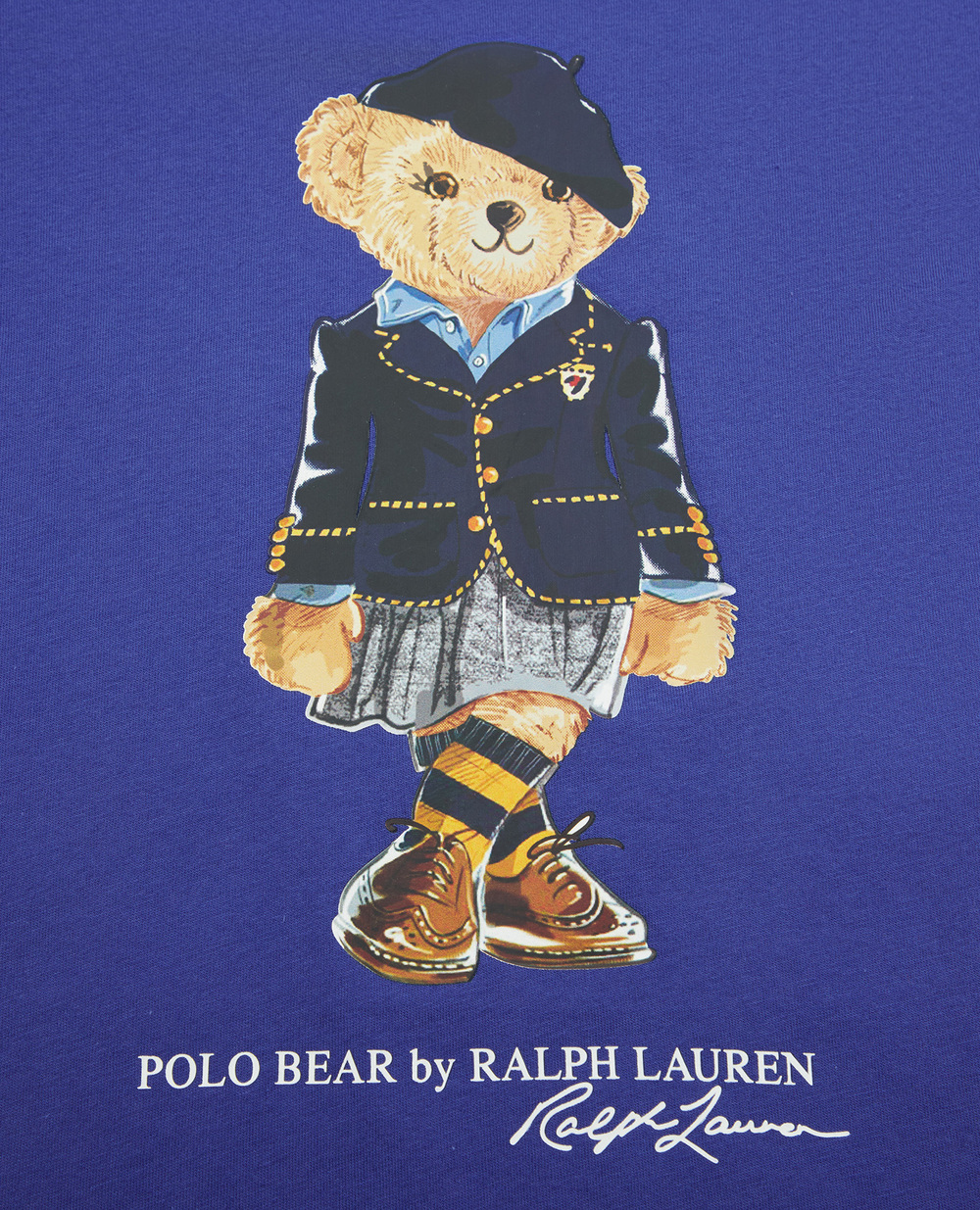 Детская футболка Polo Bear Polo Ralph Lauren Kids 311877857001, синий цвет • Купить в интернет-магазине Kameron