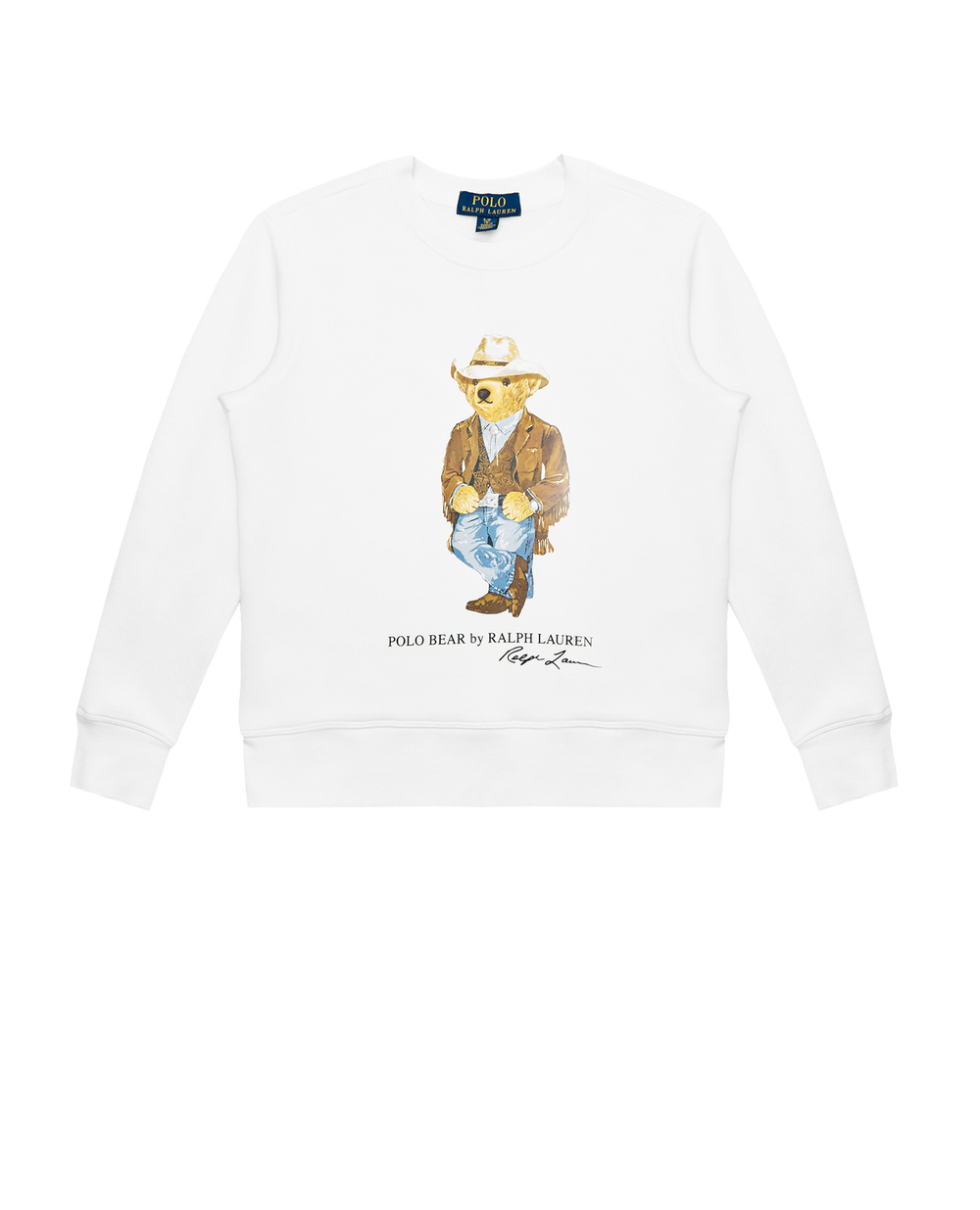 Детский свитшот Polo Ralph Lauren Kids 321858882001, белый цвет • Купить в интернет-магазине Kameron