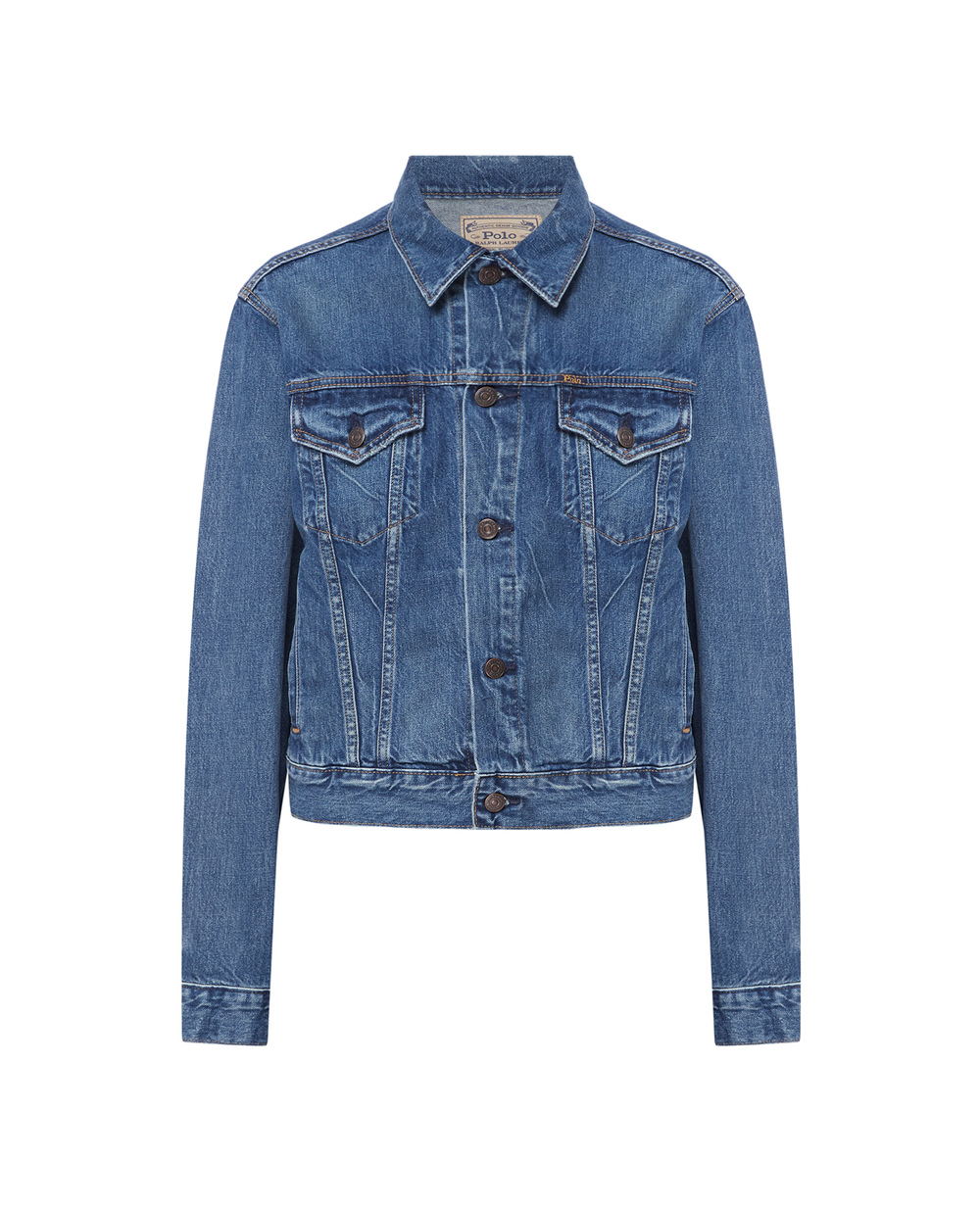 Джинсовая куртка Polo Ralph Lauren 211890141001, синий цвет • Купить в интернет-магазине Kameron