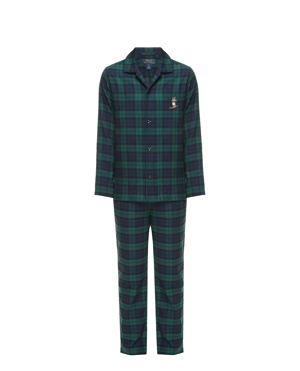 Пижама (рубашка, брюки) Polo Ralph Lauren 714754038005, разноцветный цвет • Купить в интернет-магазине Kameron