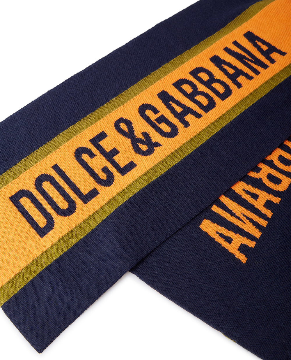 Вовняний шарф Dolce&Gabbana LBKA46-JAVWG, різнокольоровий колір • Купити в інтернет-магазині Kameron