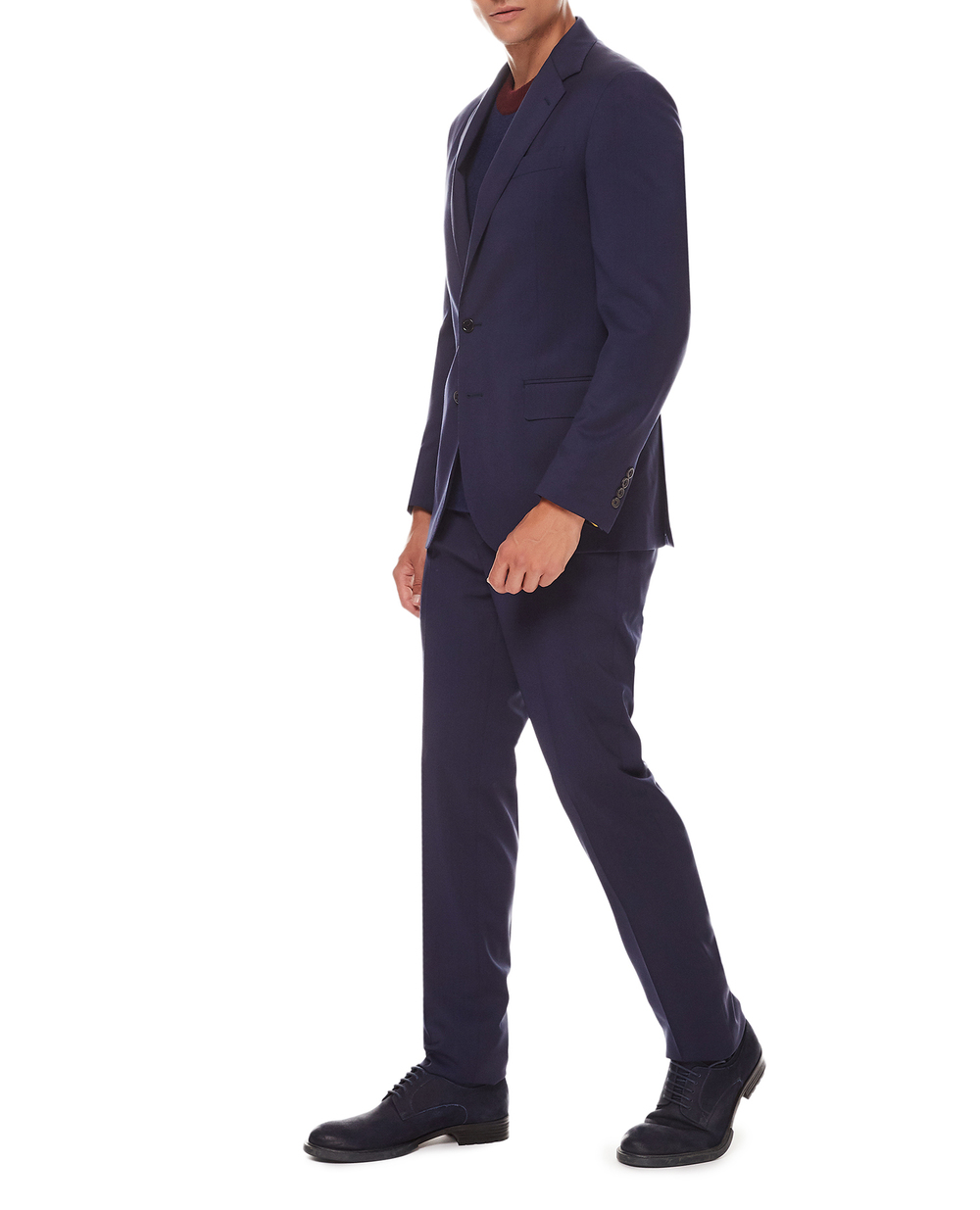 Вовняний костюм (піджак, штани) Polo Ralph Lauren 715587385002, синій колір • Купити в інтернет-магазині Kameron