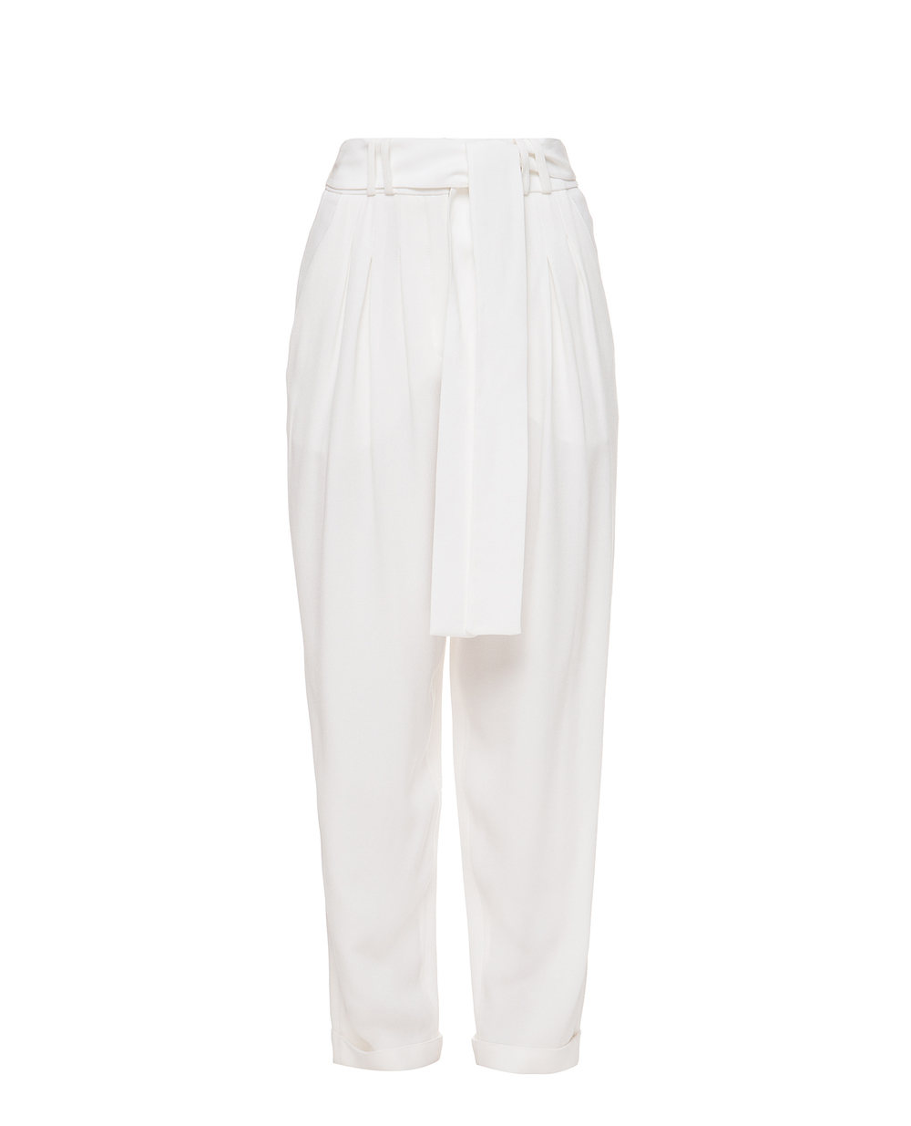 Штани Balmain RF05332207D, білий колір • Купити в інтернет-магазині Kameron