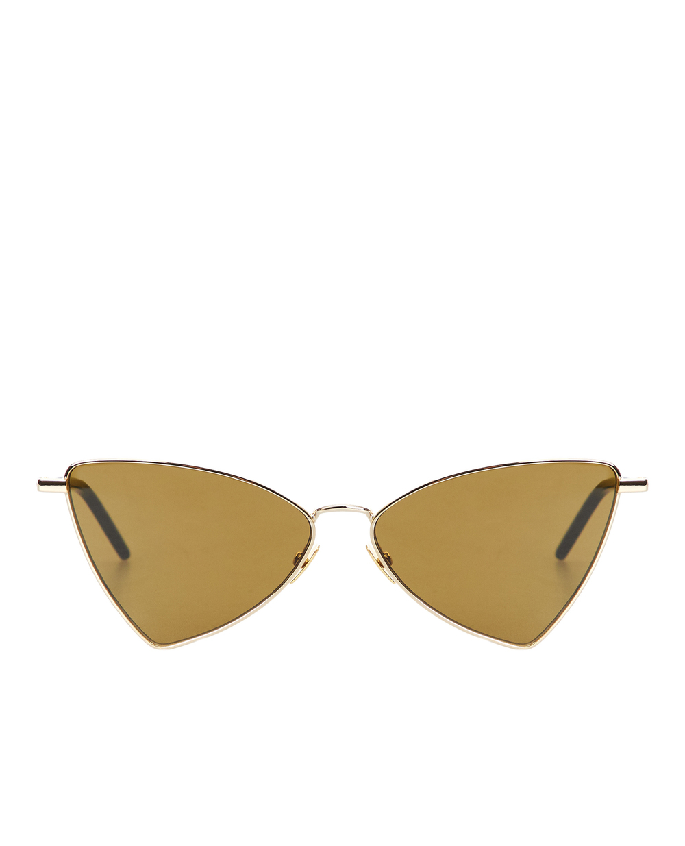 Солнцезащитные очки Saint Laurent SL 303 JERRY, золотой цвет • Купить в интернет-магазине Kameron